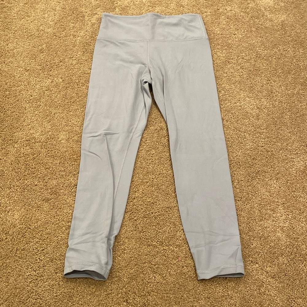 athleta S light blue ultra high rise elation 7/8